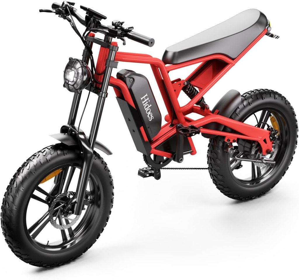 LET IT GO B6 Electric Bike for Adults, 20 Off Road All Terrains E Bike Electric Mountain Bike, Electirc Bicyle 1200W 48V 15.6AH, 37 MPH 35Miles LET IT GO B6 Electric Bike for Adults, 20 Off Road All Terrains E Bike Electric Mountain Bike, Electirc Bicyle 1200W 48V 15.6AH, 37 MPH 35Miles